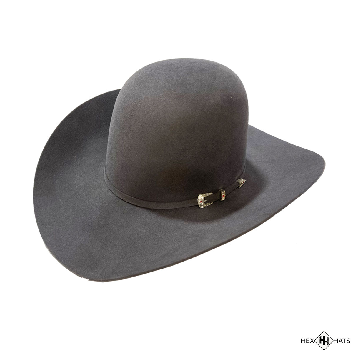 8x Slate Cowboy Hat by Hex Hats Co.