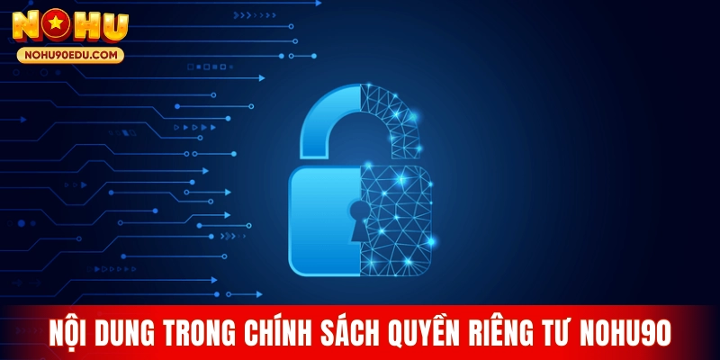 Nội dung trong chính sách quyền riêng tư Nohu90